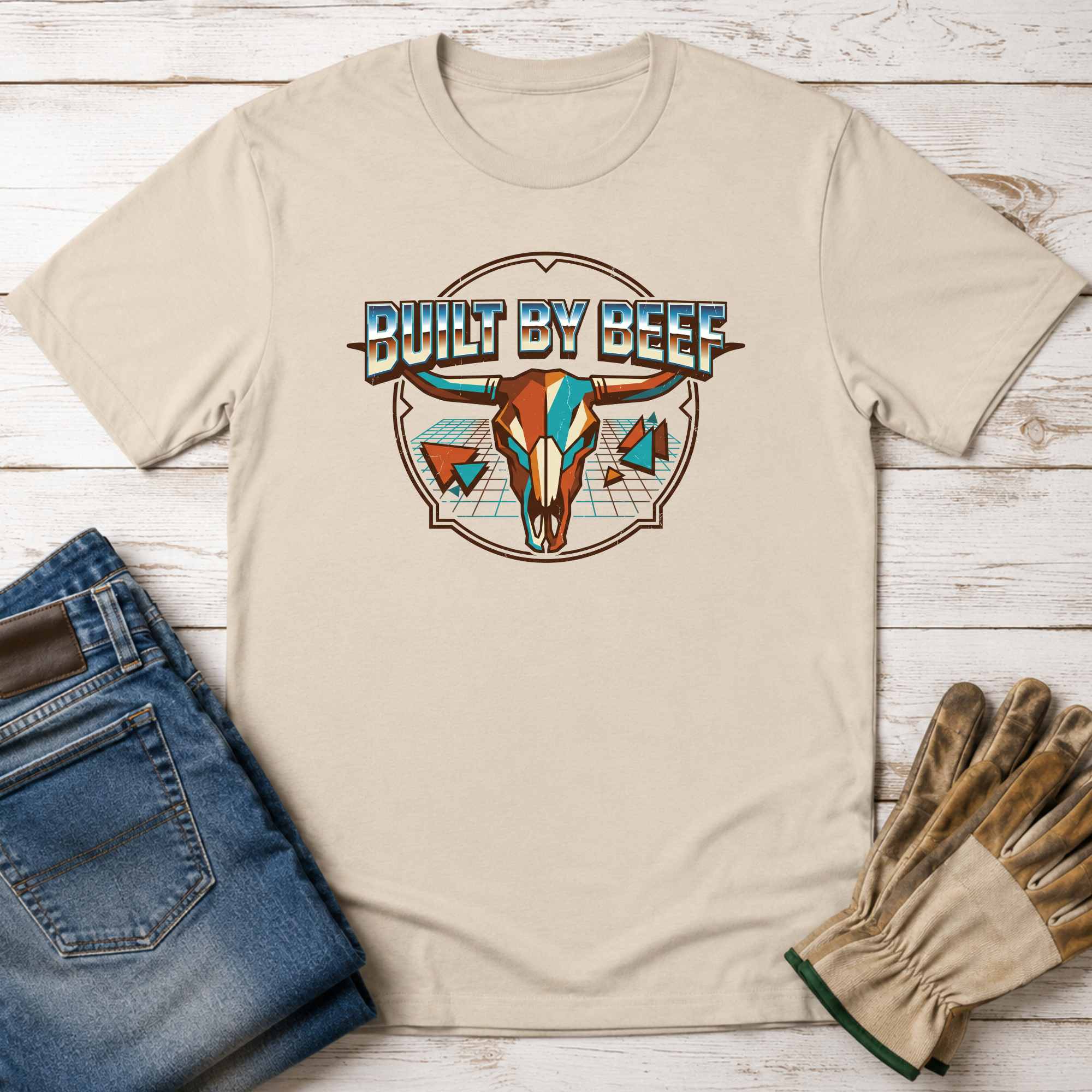 Built by Beef Cyber T-Shirt