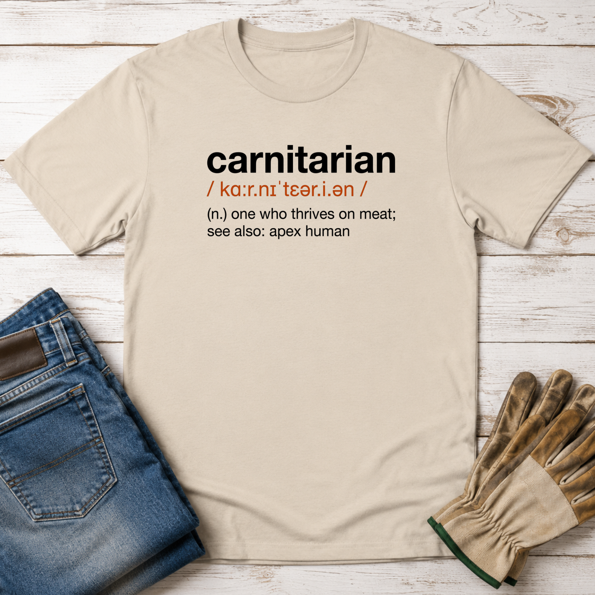 Carnitarian definition T-Shirt