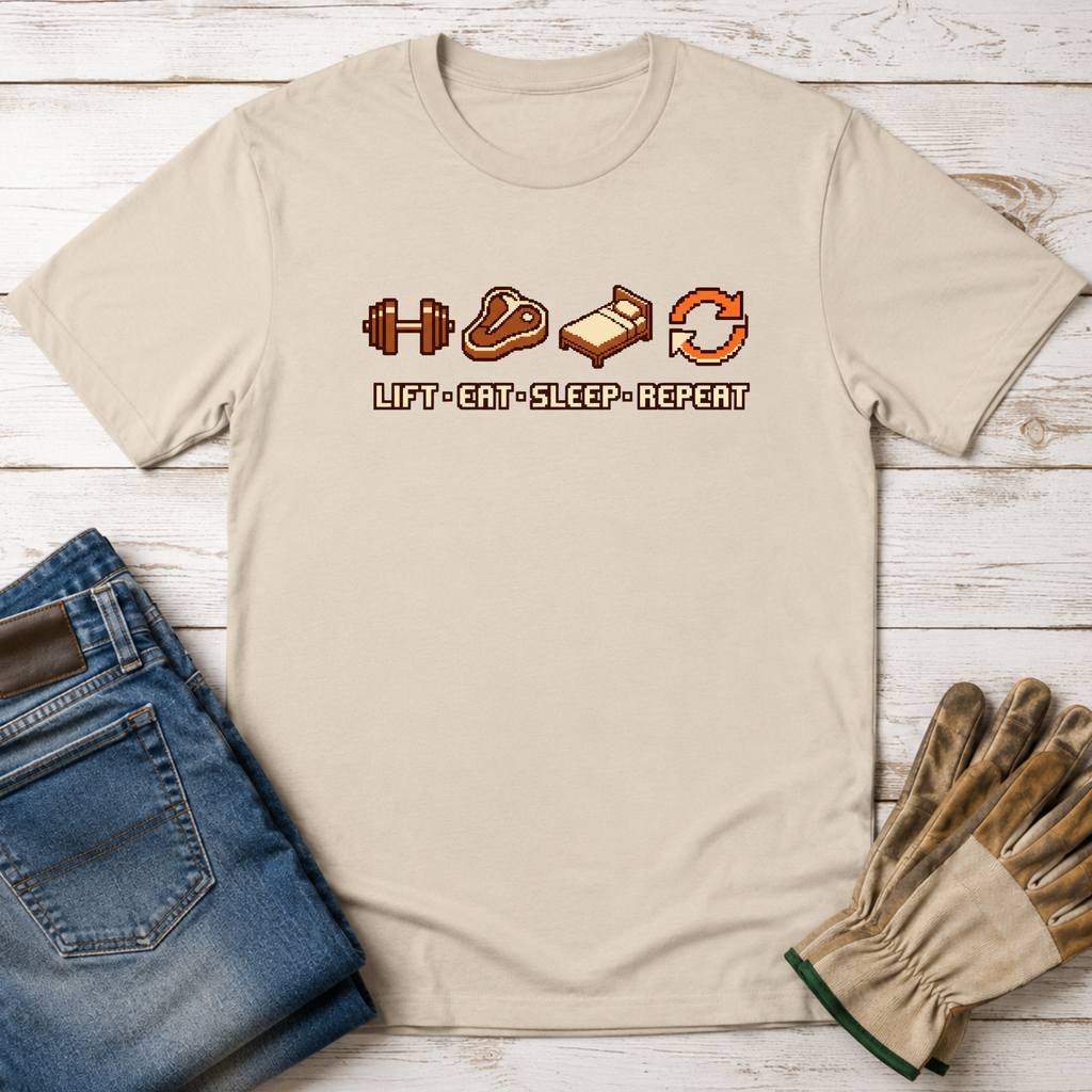 Lift Eat Sleep Repeat T-Shirt