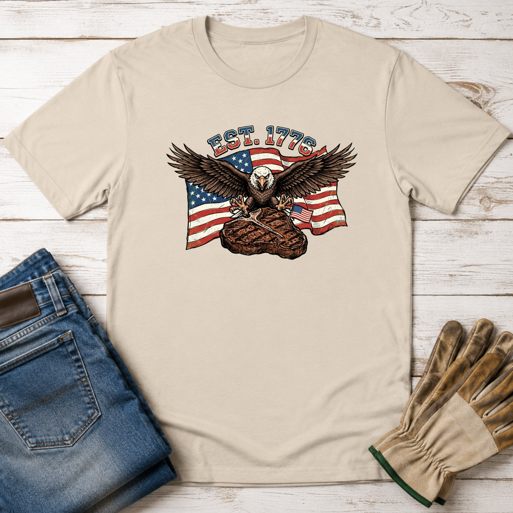 Bald Eagle & Porterhouse T-Shirt