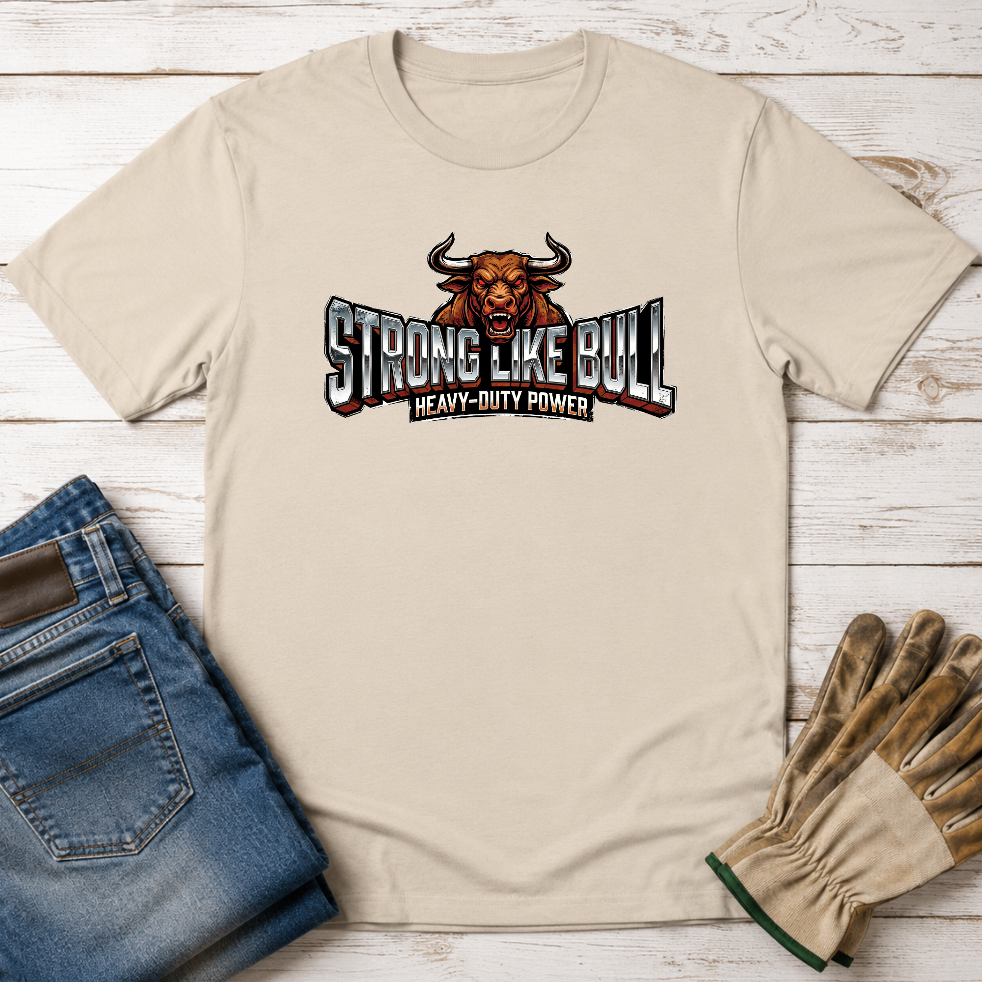 Strong Like Bull T-Shirt