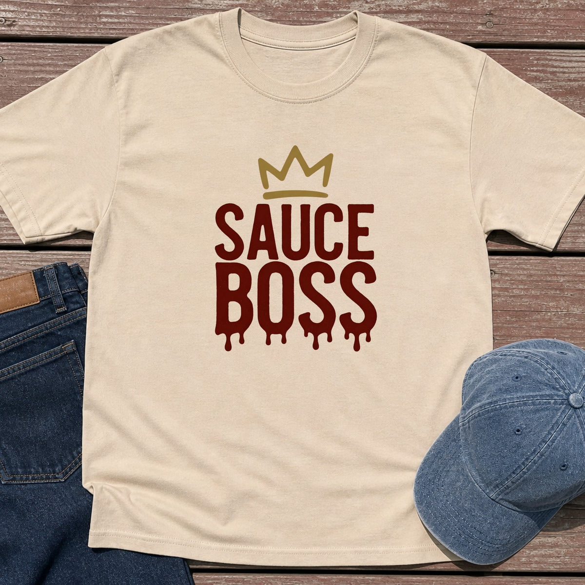 Sauce Boss T-Shirt - Sand