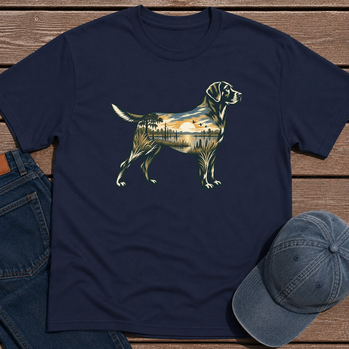 Scenic Lab T-Shirt - Navy