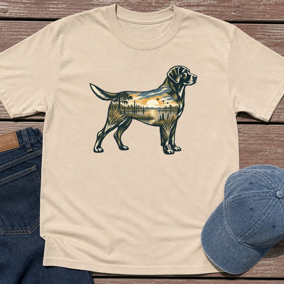 Scenic Lab T-Shirt - Sand
