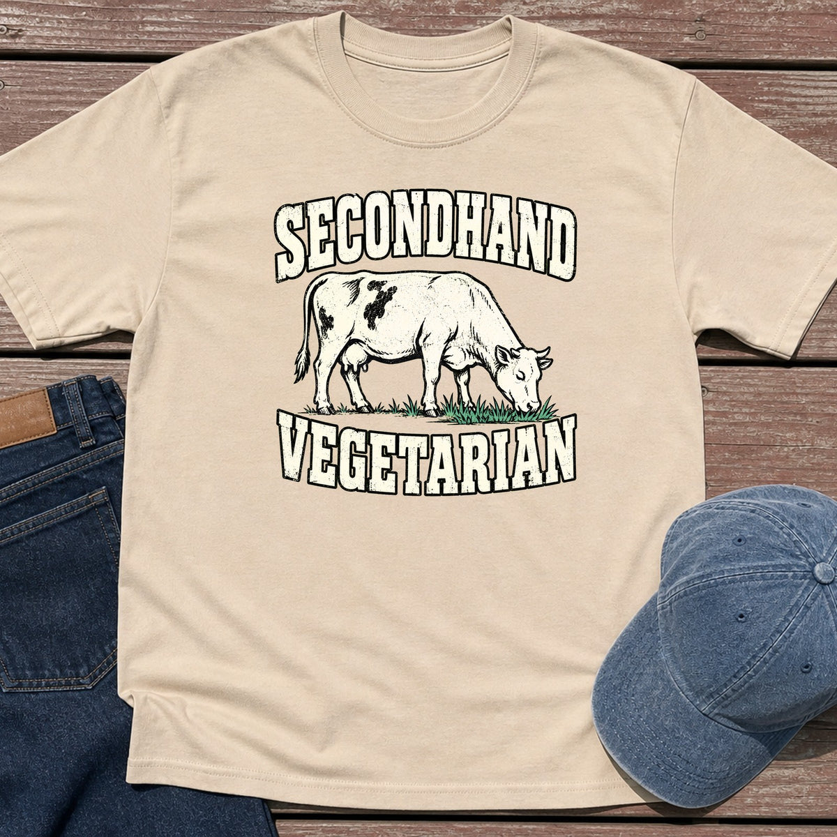 Secondhand T-Shirt - Sand