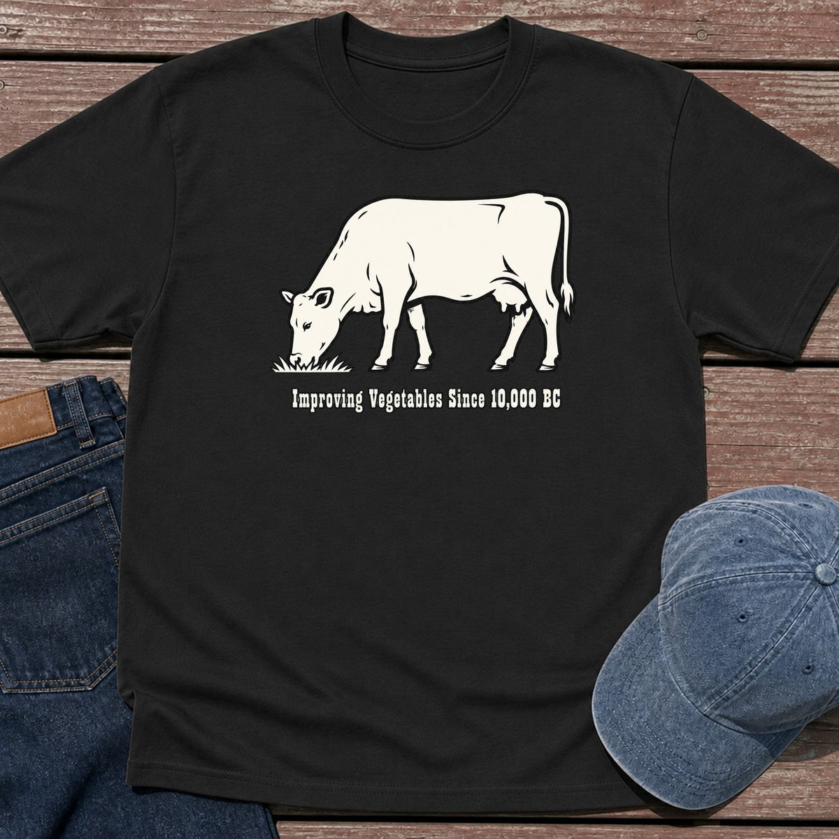 10000 BC T-Shirt - Black