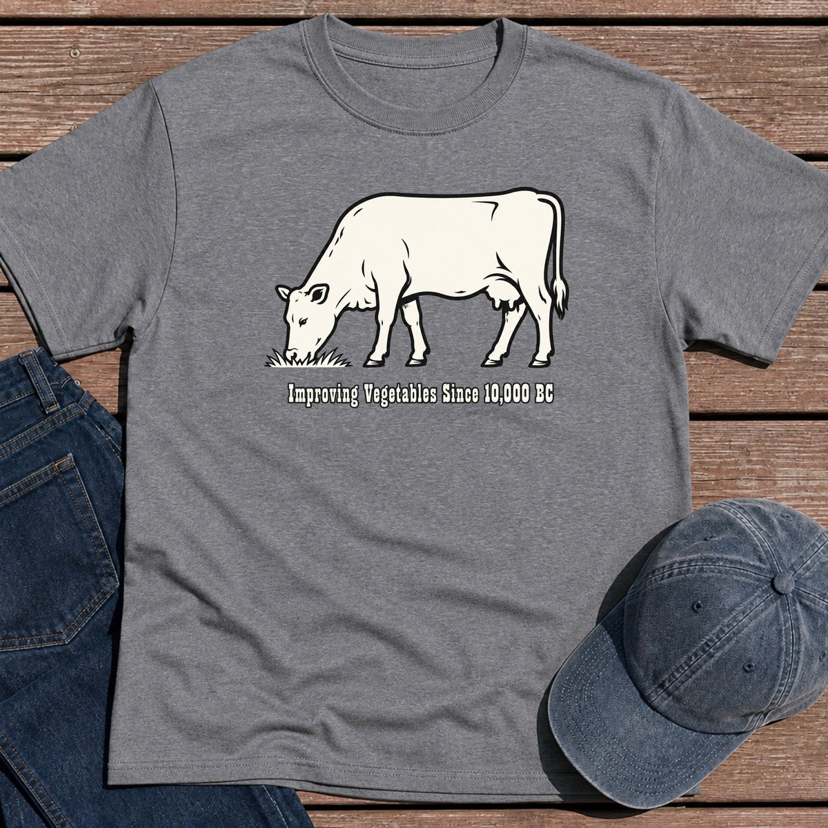 10000 BC T-Shirt - Tweed