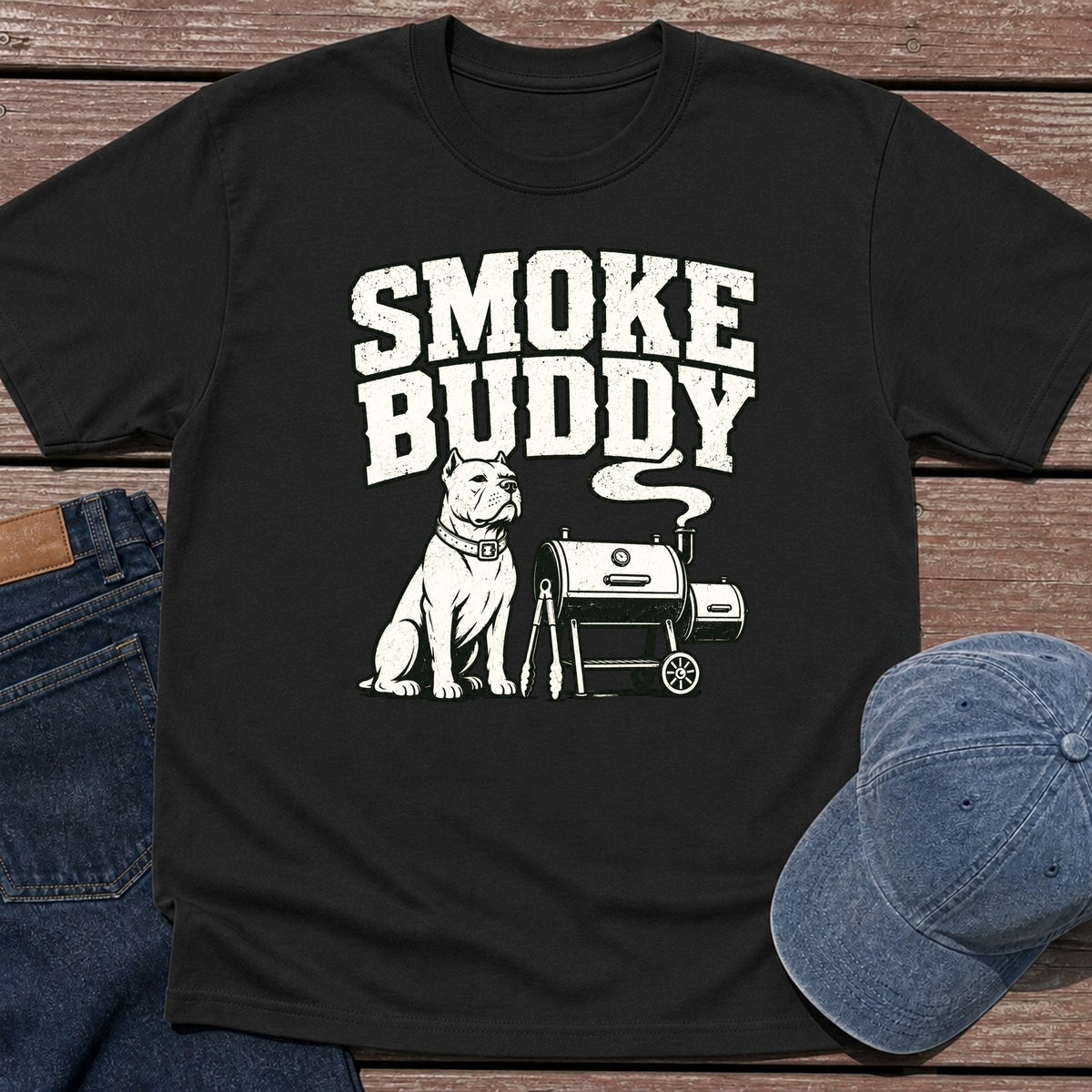 Smoke Buddy T-Shirt - Black
