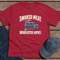 Smoked Advice T-Shirt - Antique Cherry Red