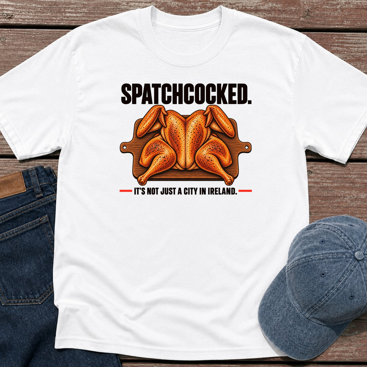 Spatchcocked T-Shirt - White