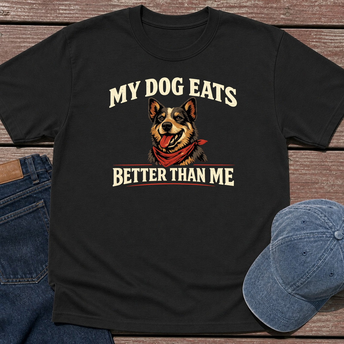 Spoiled Dog T-Shirt - Black