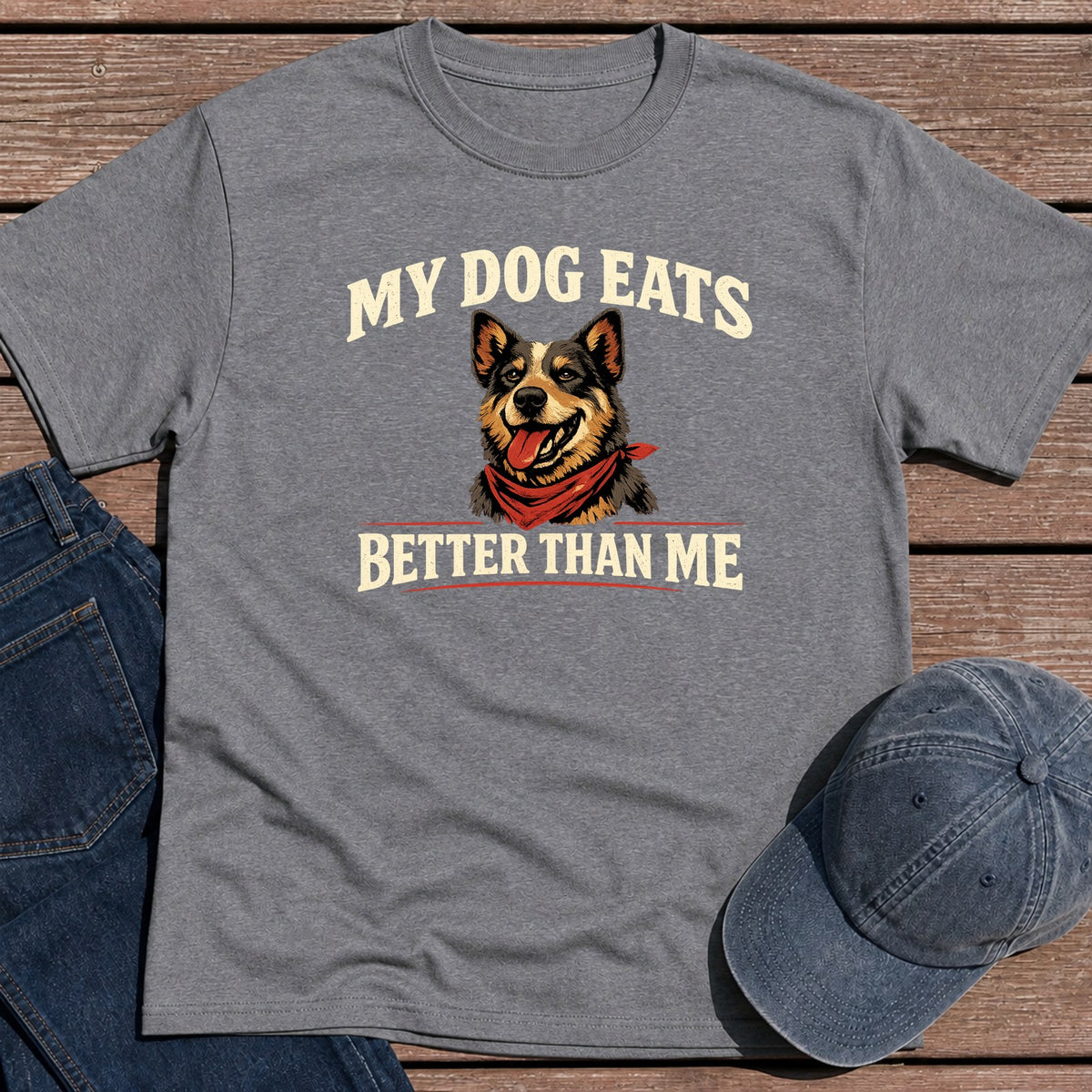 Spoiled Dog T-Shirt - Tweed