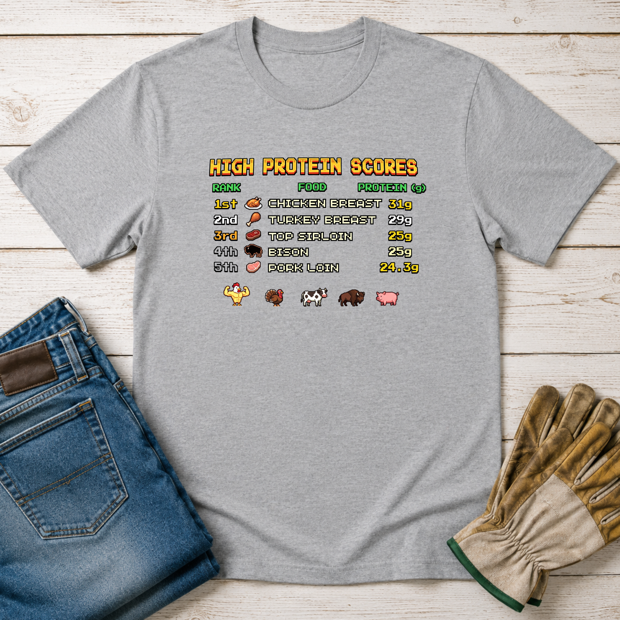 Protein High Scores T-Shirt