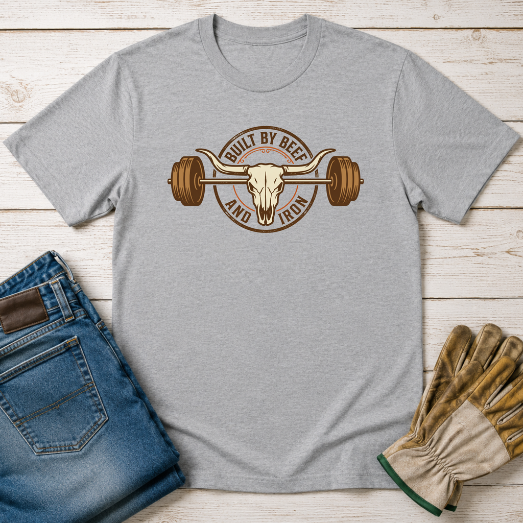 Built by Beef and Iron T-Shirt