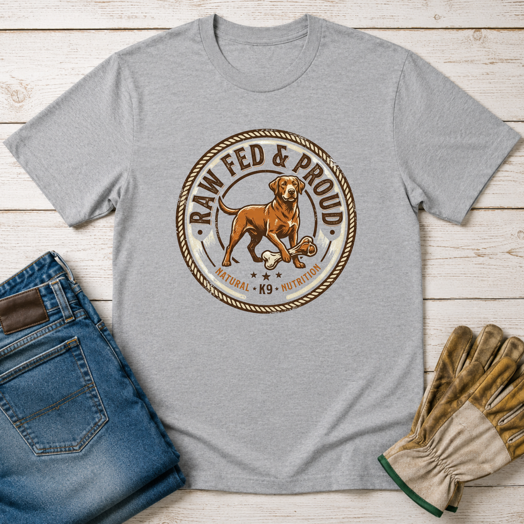 K9 Raw Fed & Proud T-Shirt