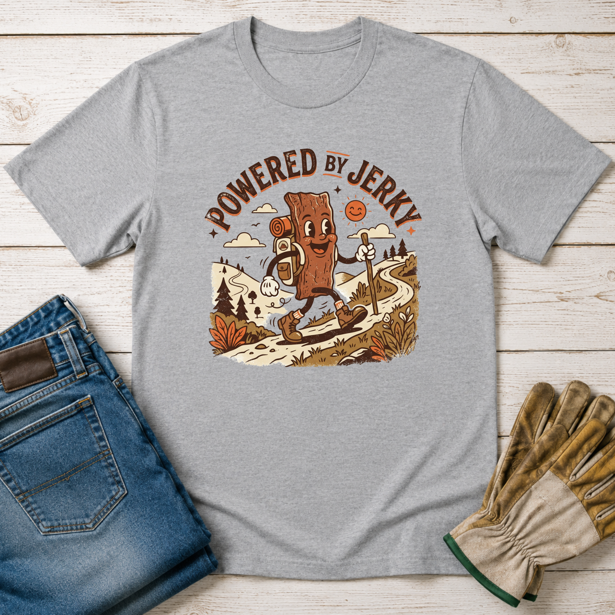 Powered by Jerky T-Shirt