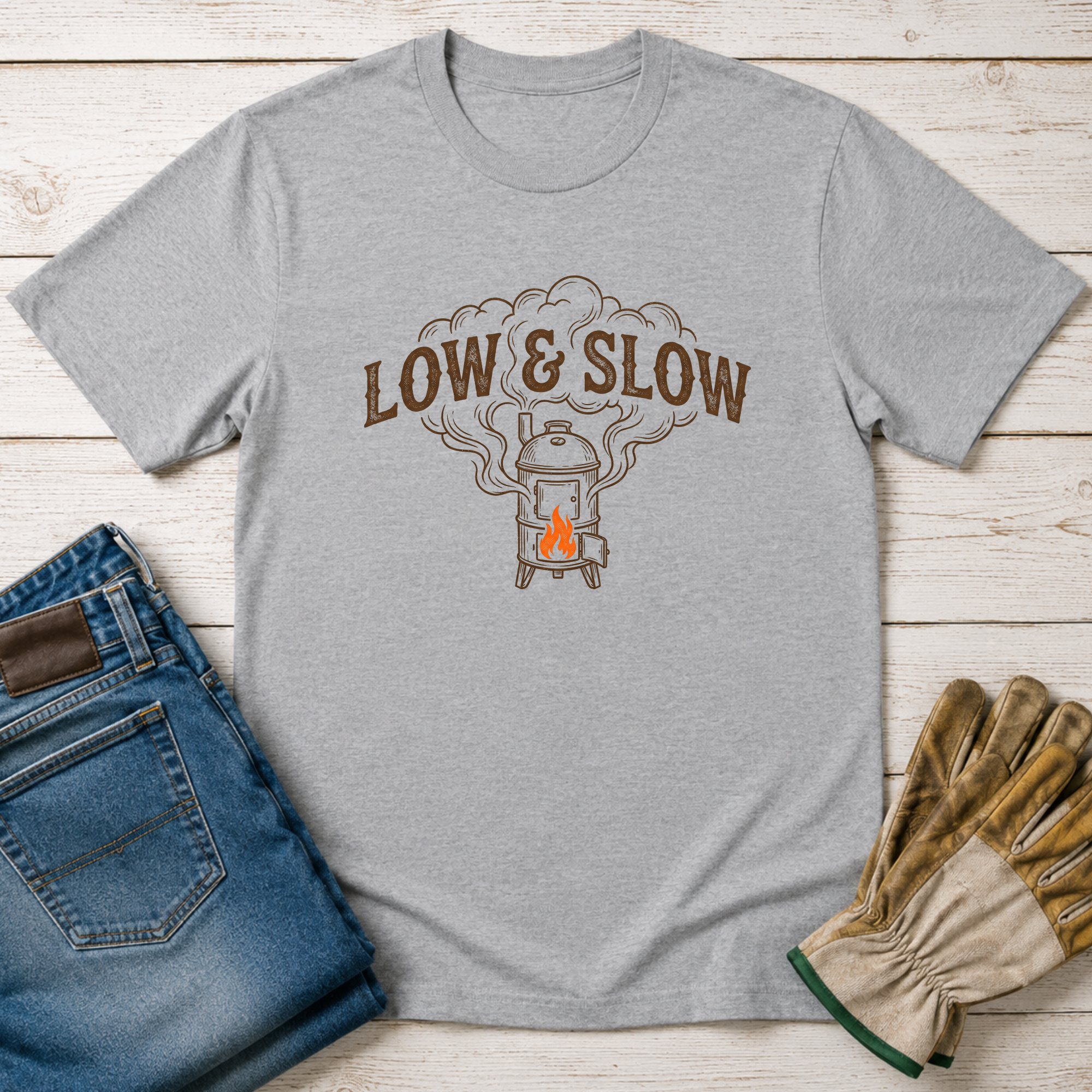 Low & Slow Cooker T-Shirt