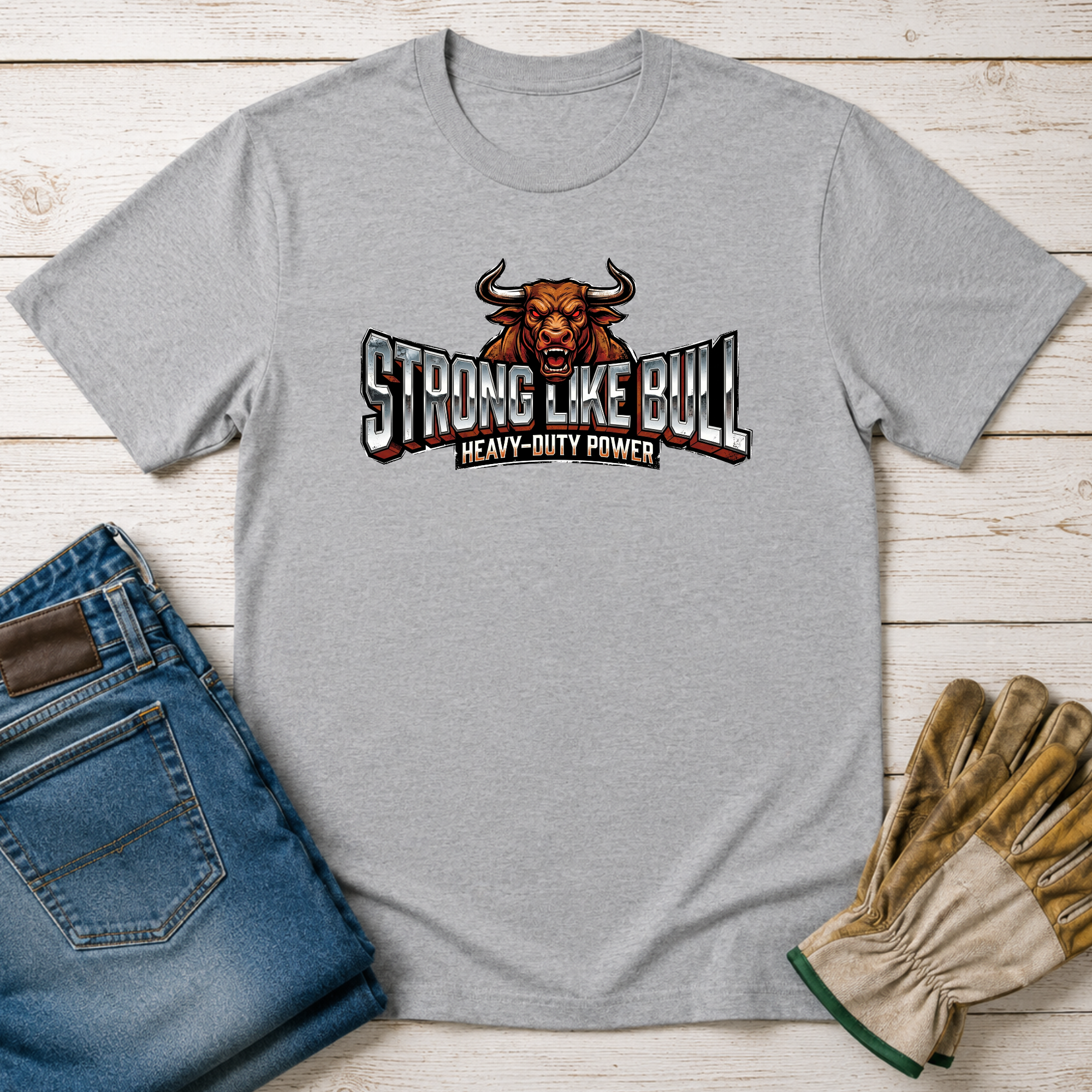 Strong Like Bull T-Shirt