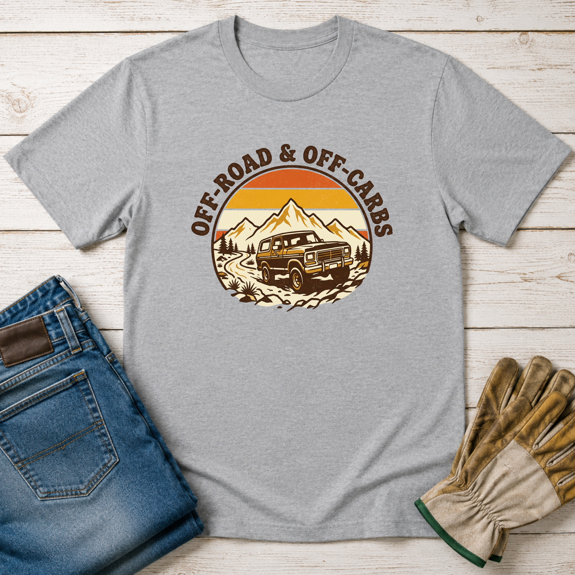 Off Road & Off Carbs T-Shirt