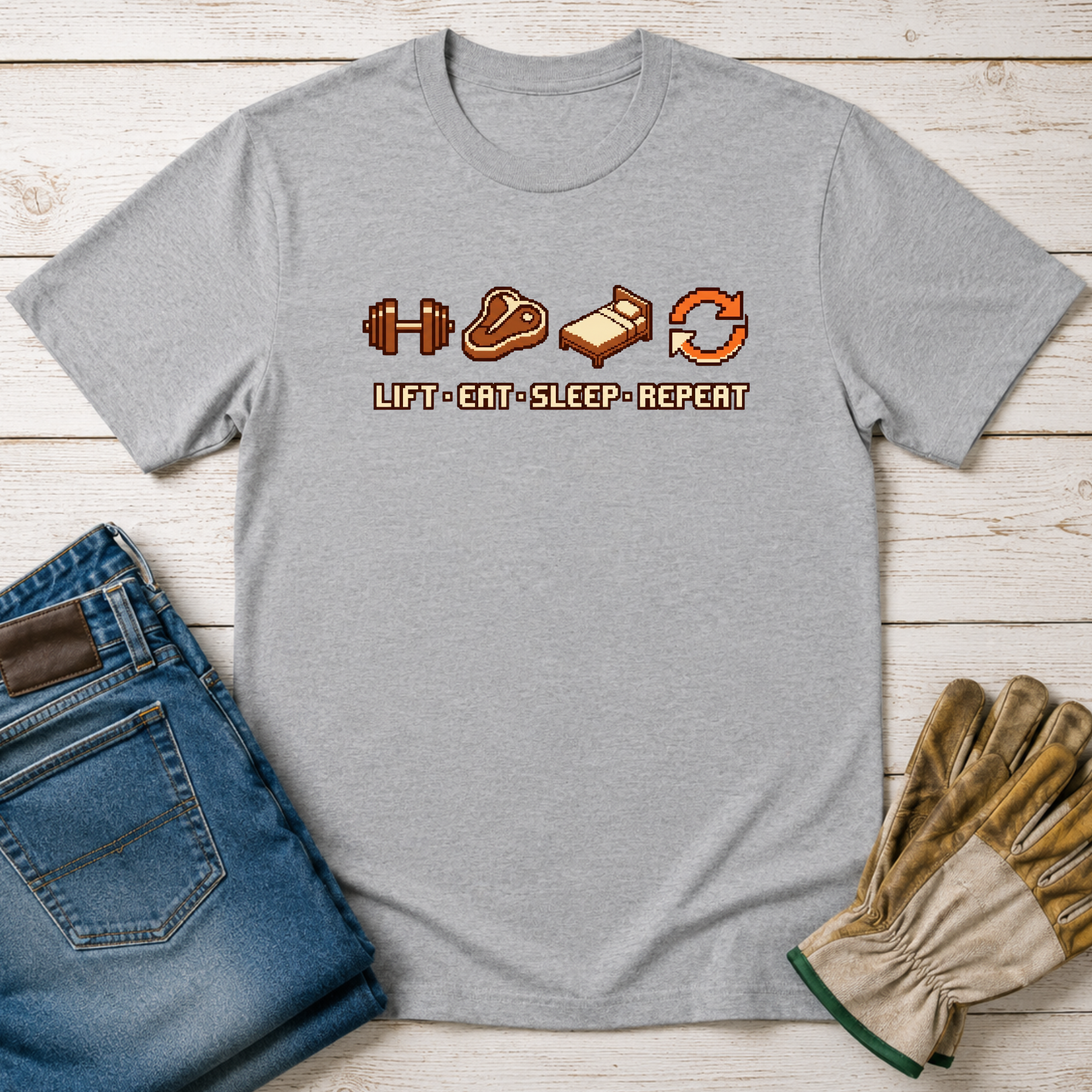 Lift Eat Sleep Repeat T-Shirt