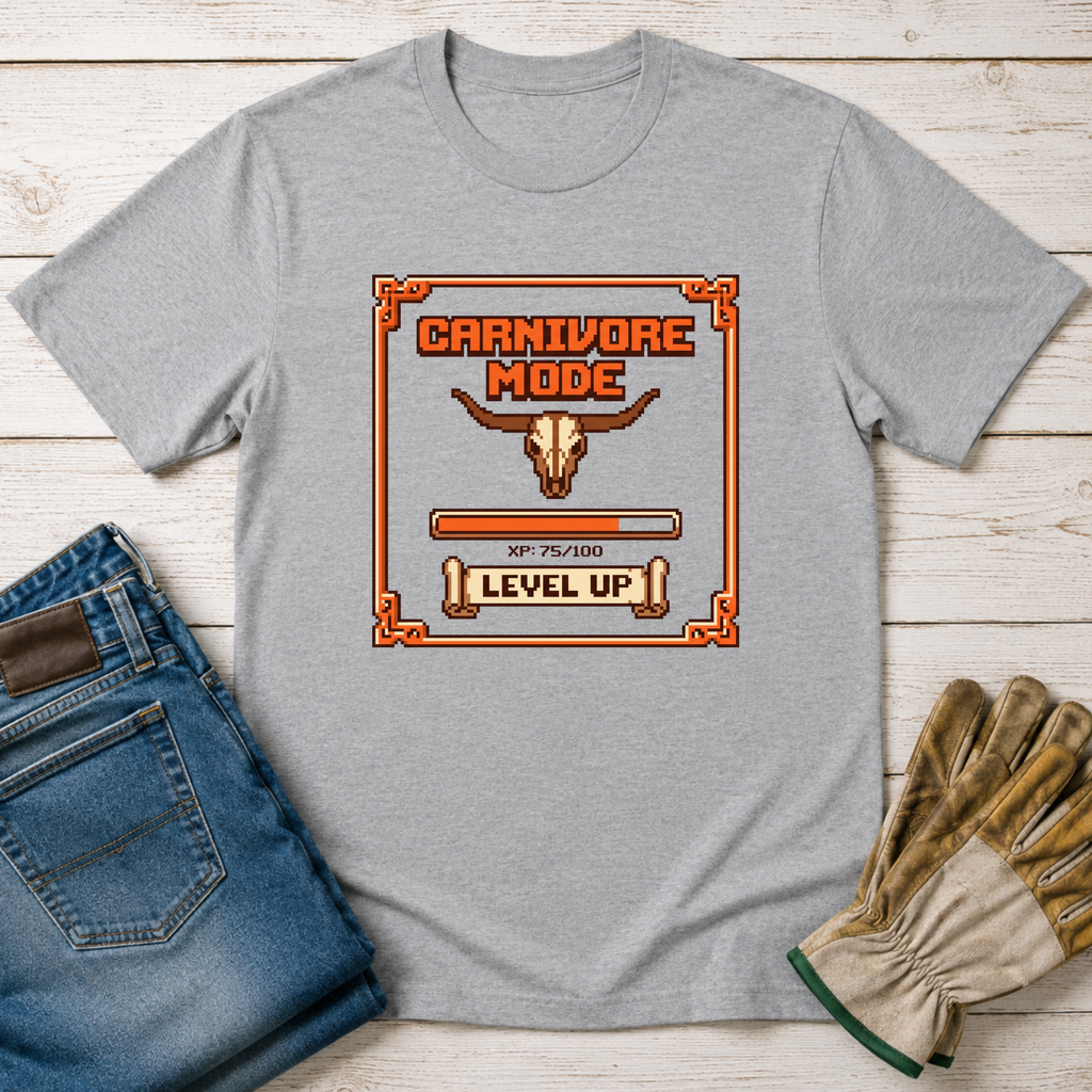 Carnivore Mode Level Up T-Shirt