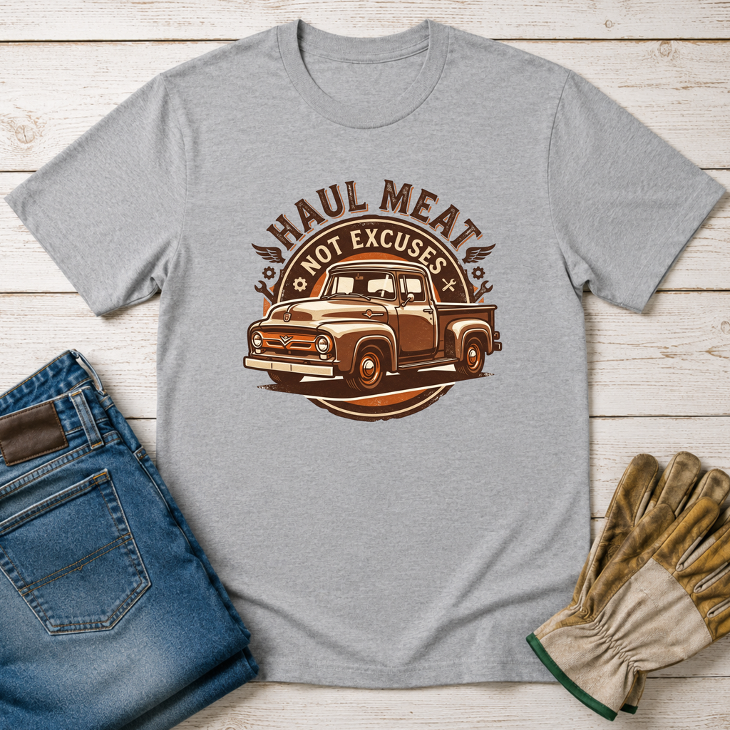 Haul Meat Not Excuses T-Shirt