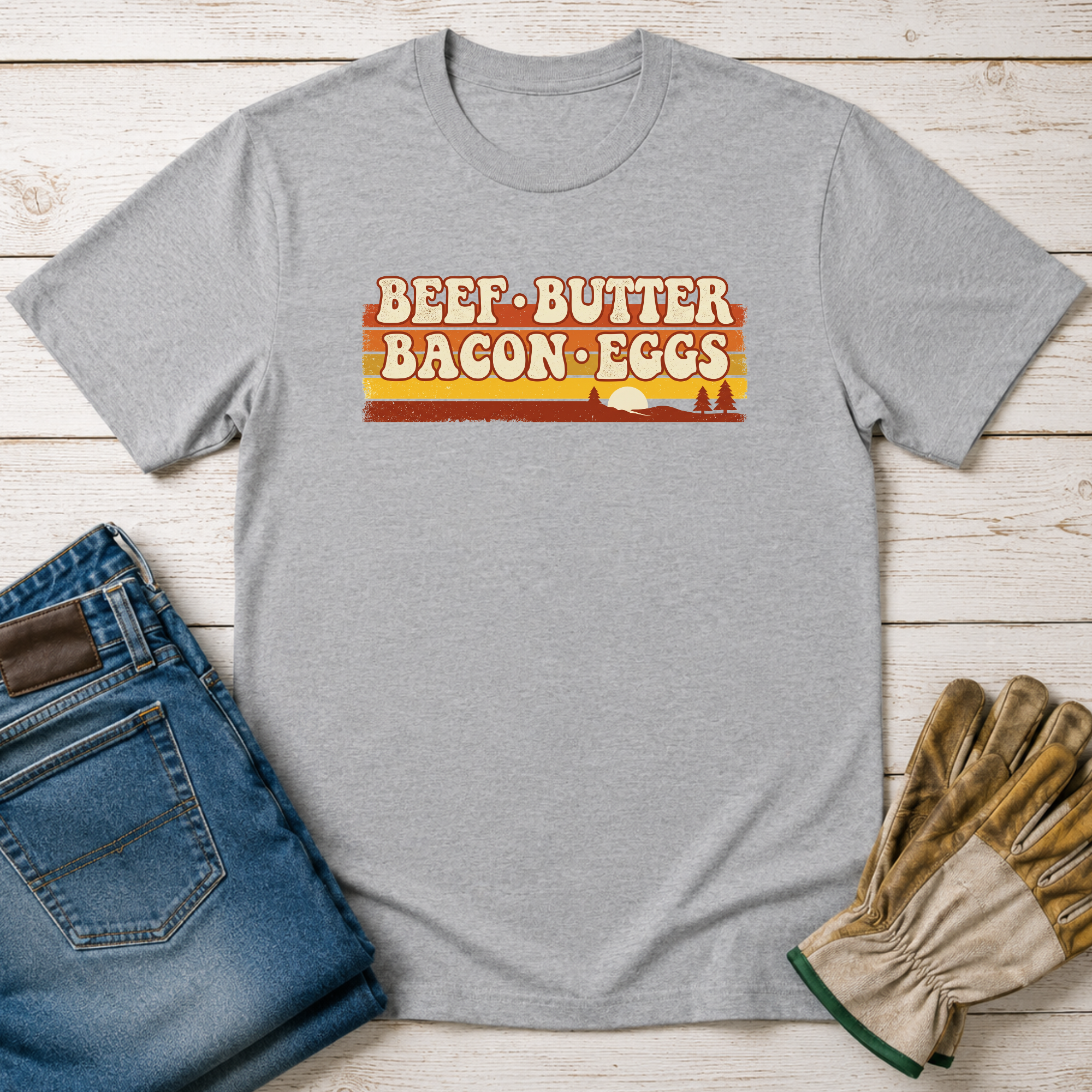 Beef Butter Bacon & Eggs T-Shirt