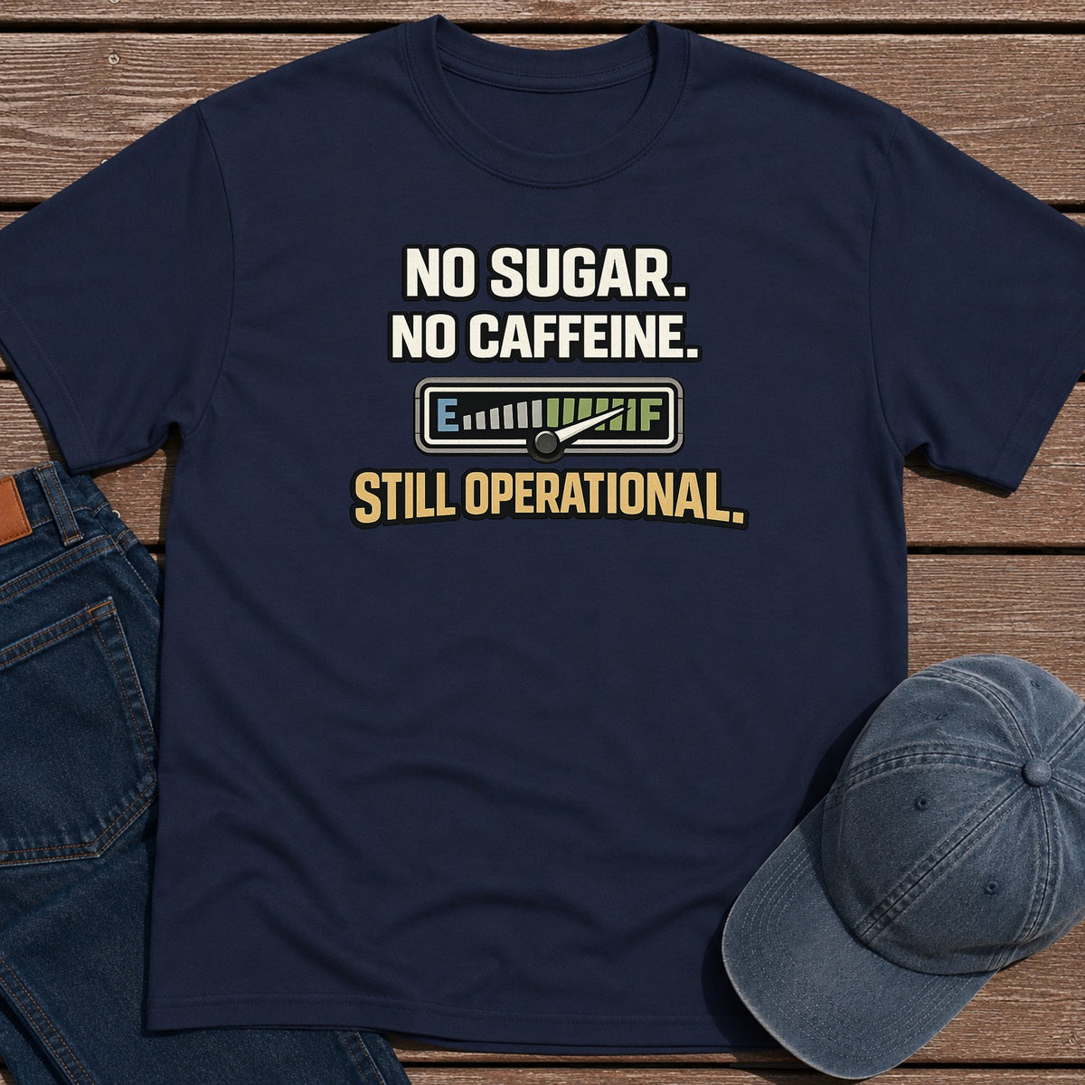 Still Operational T-Shirt - Navy