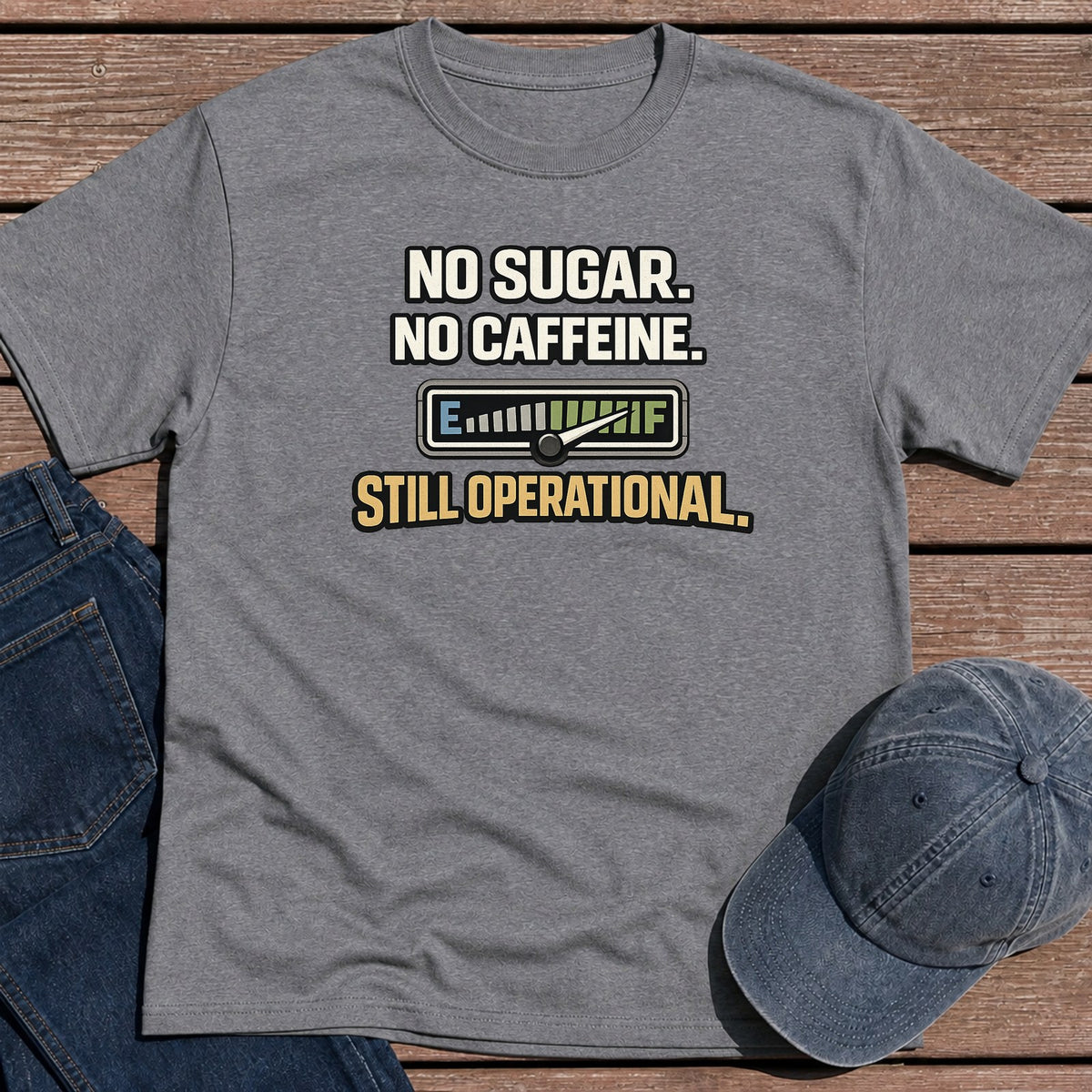 Still Operational T-Shirt - Tweed