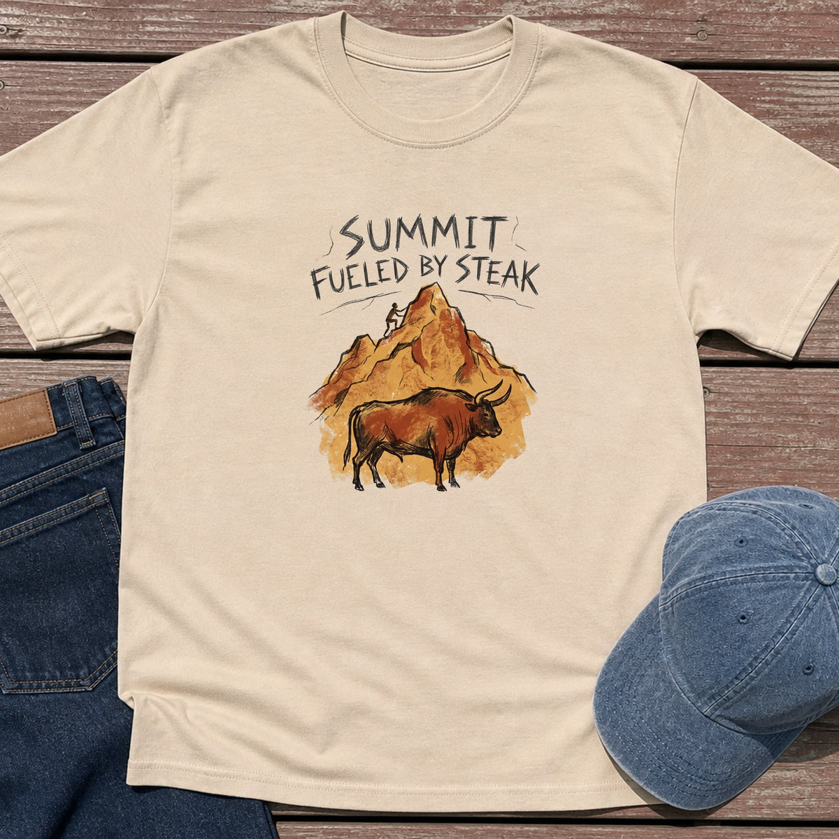 Summit Fuel T-Shirt - Sand