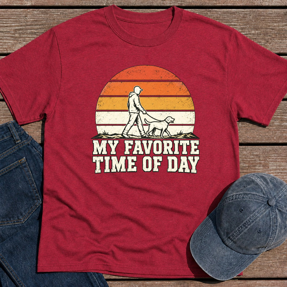 Sunrise Favorite T-Shirt - Antique Cherry Red