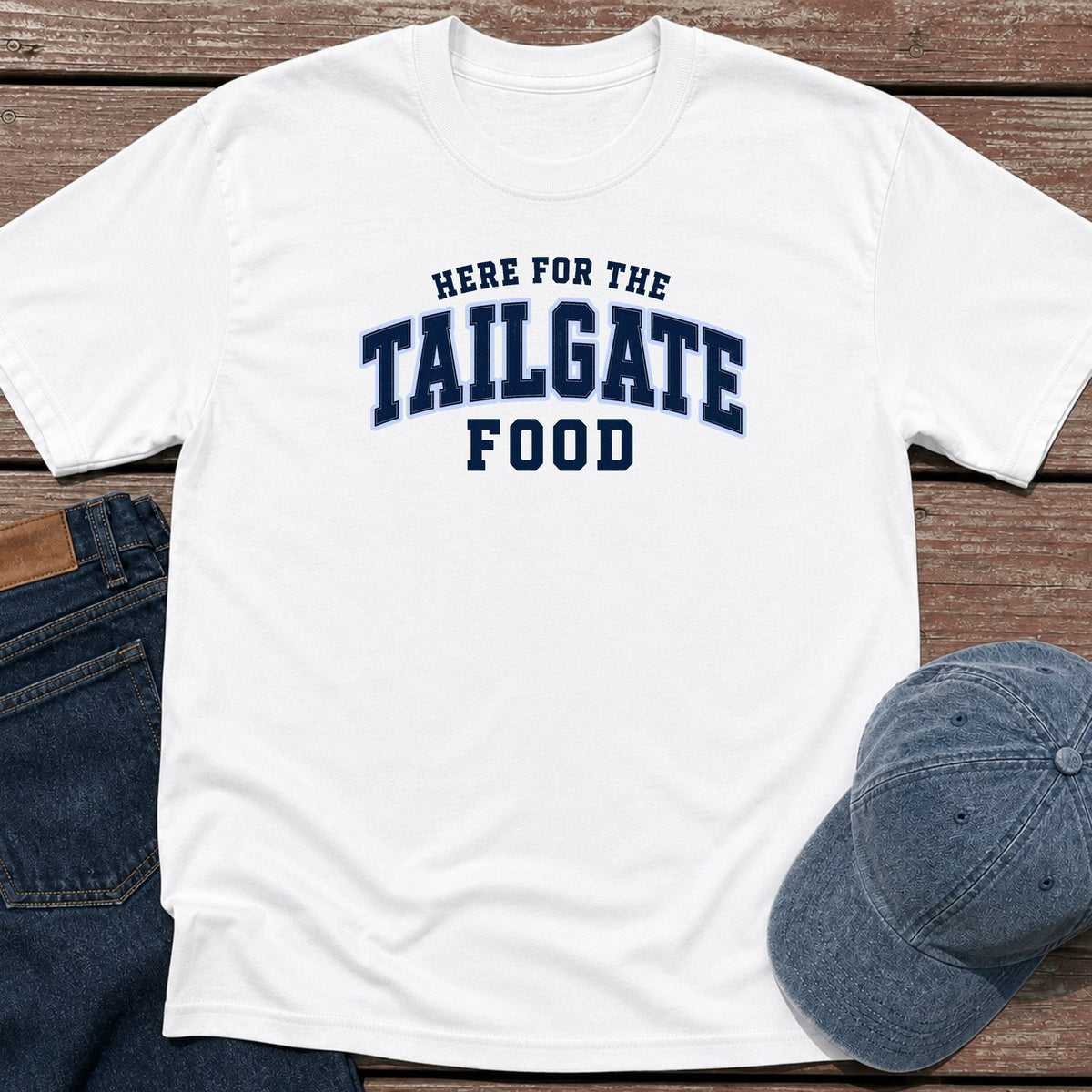 Tailgate Food T-Shirt - White