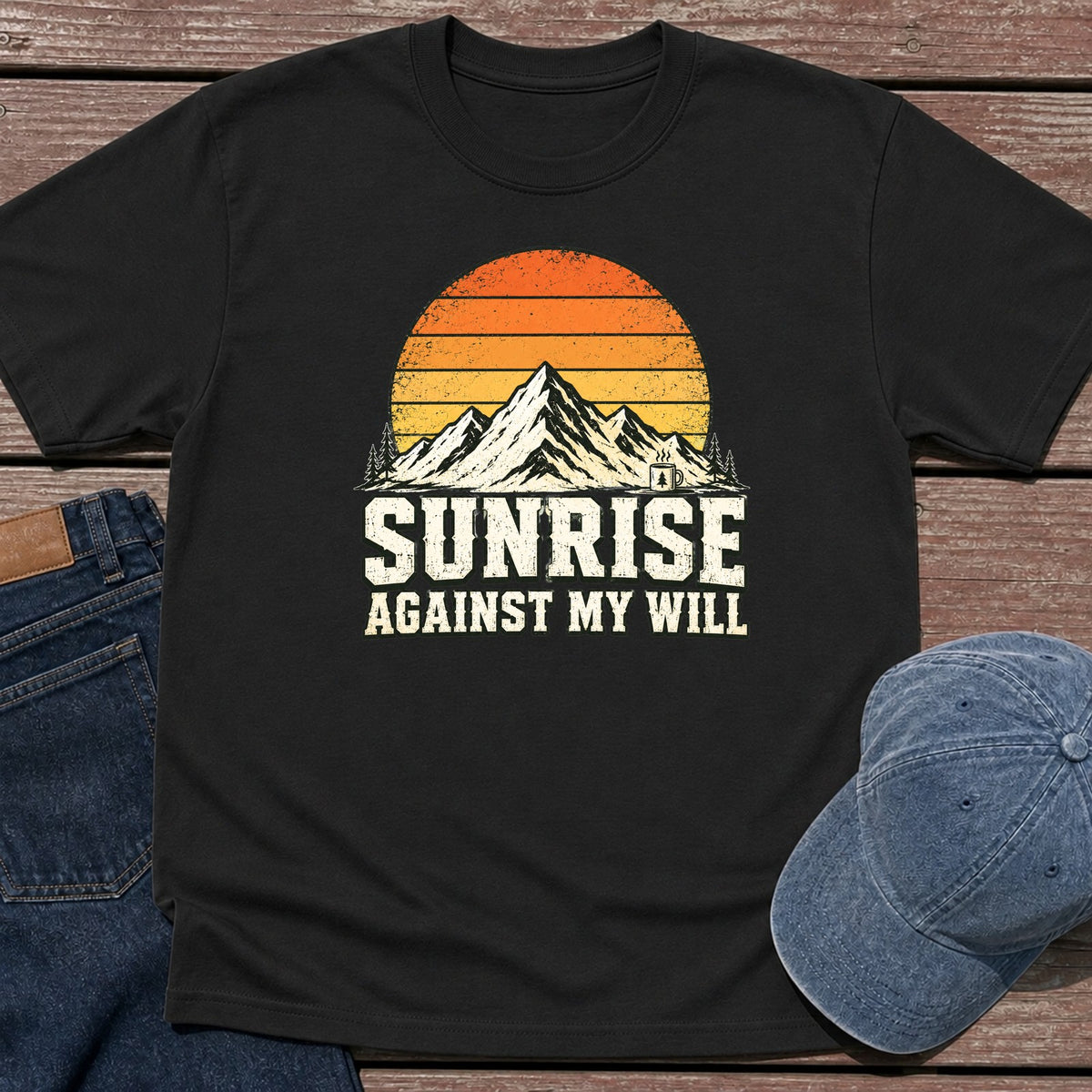 Against My Will T-Shirt - Black