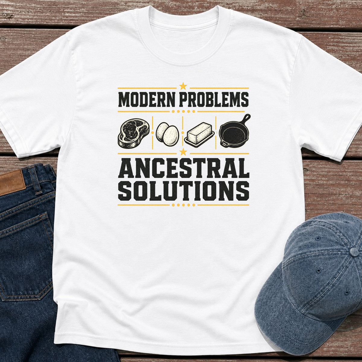 Ancestral Solutions T-Shirt - White