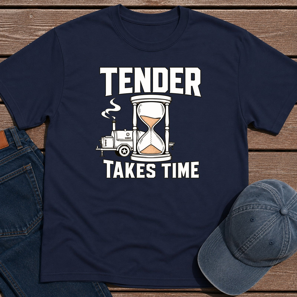 Tender Time T-Shirt - Navy