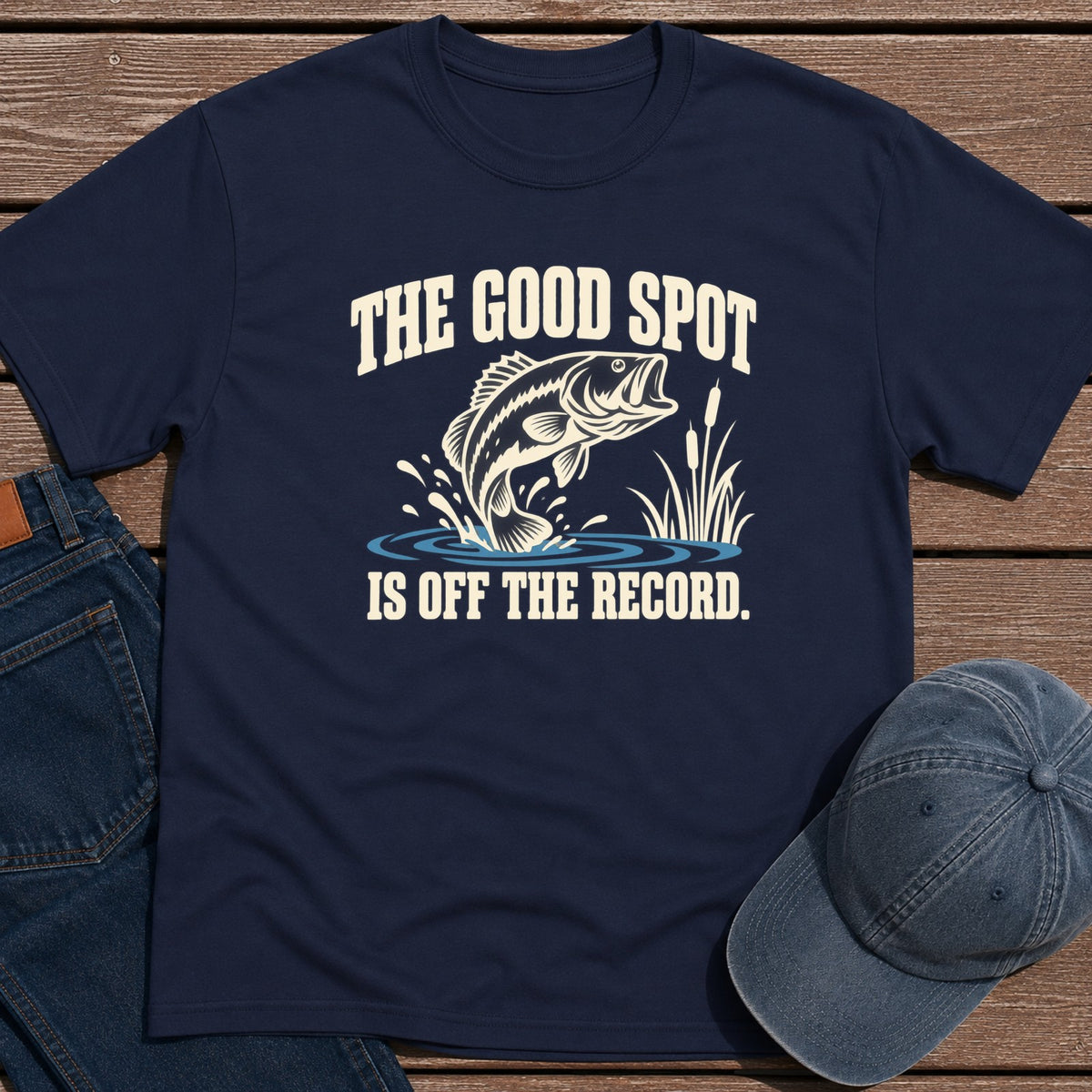 The Good Spot T-Shirt - Navy