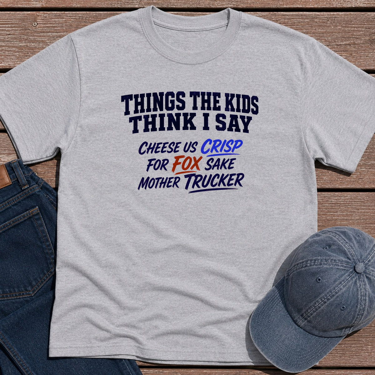 Think I Say T-Shirt - Sport Grey