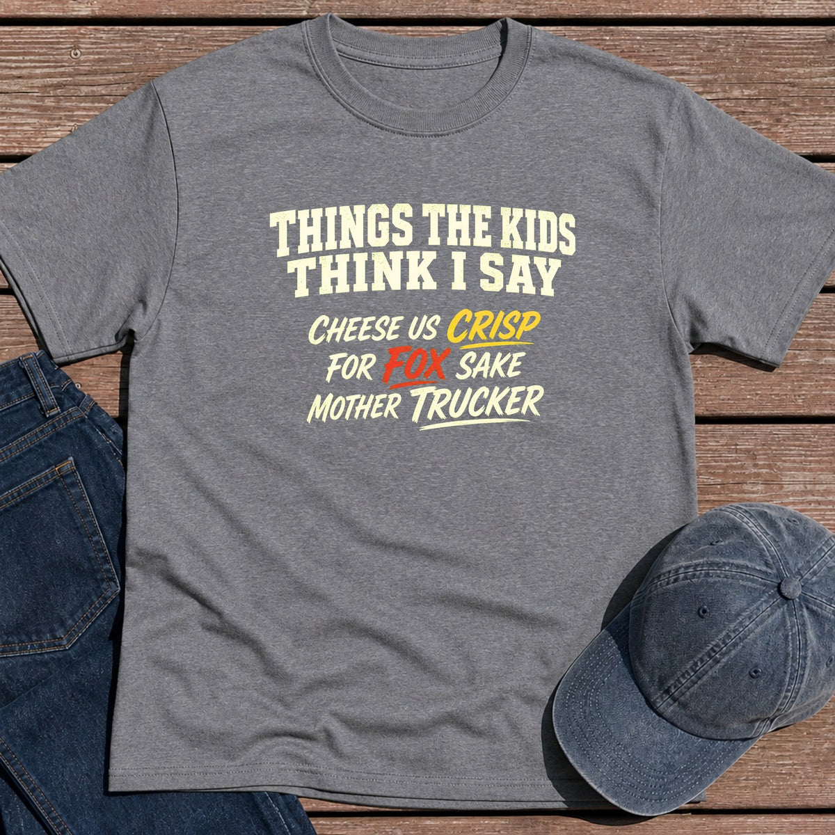 Think I Say T-Shirt - Tweed