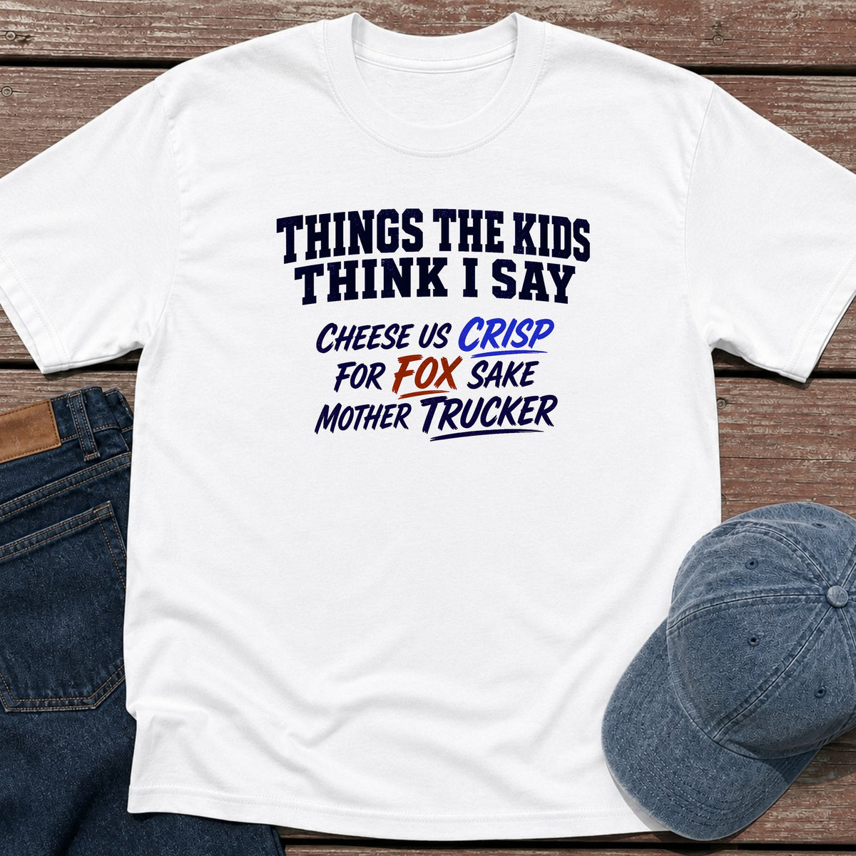 Think I Say T-Shirt - White
