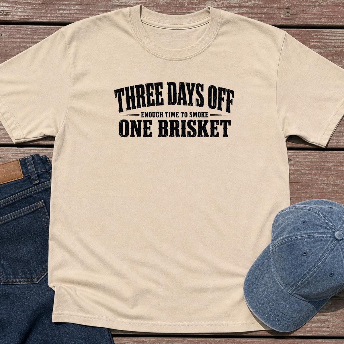 Three Days Off T-Shirt - Sand