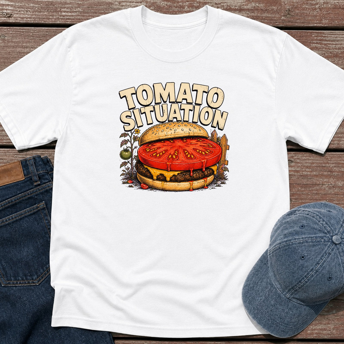 Tomato Situation T-Shirt - White