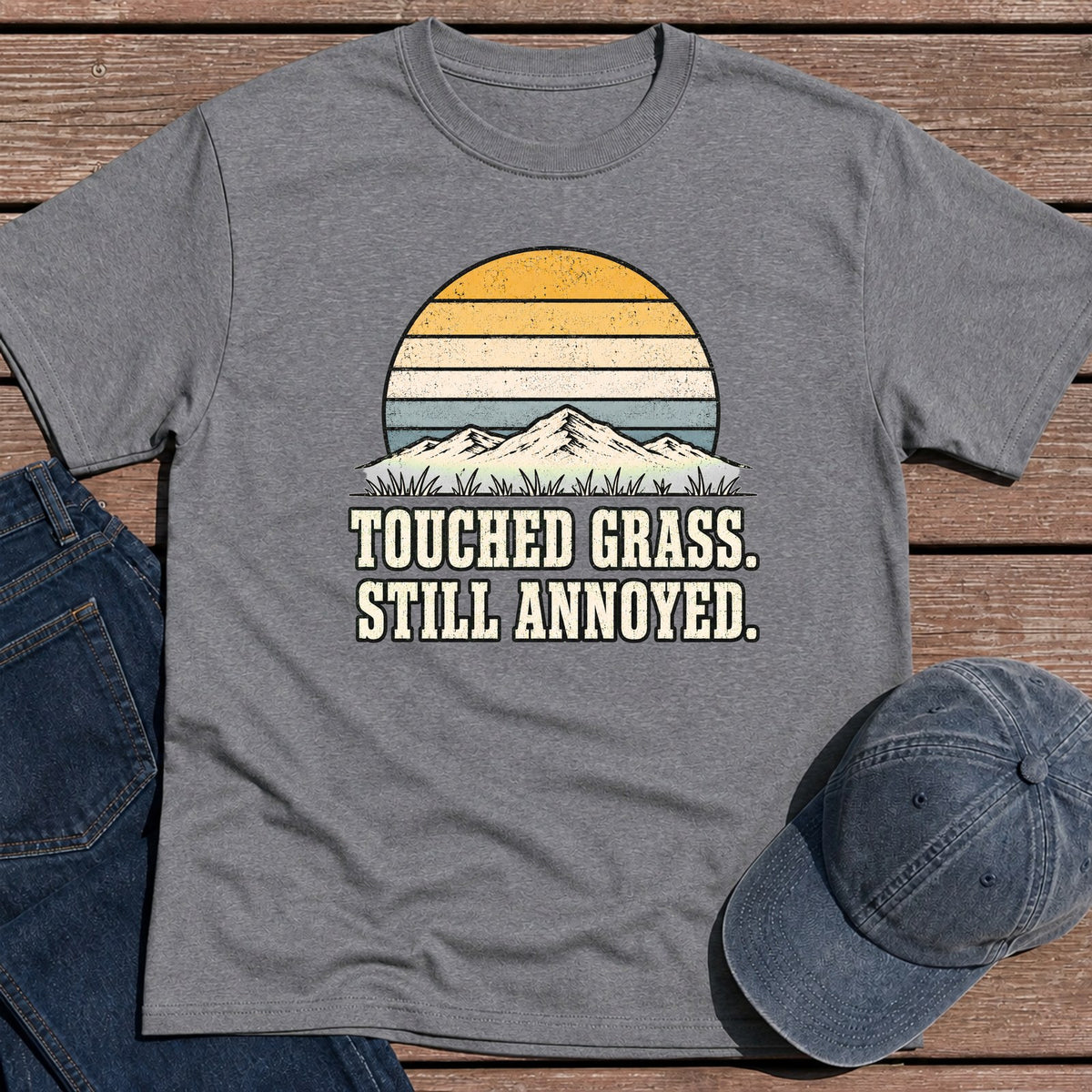 Touched Grass T-Shirt - Tweed