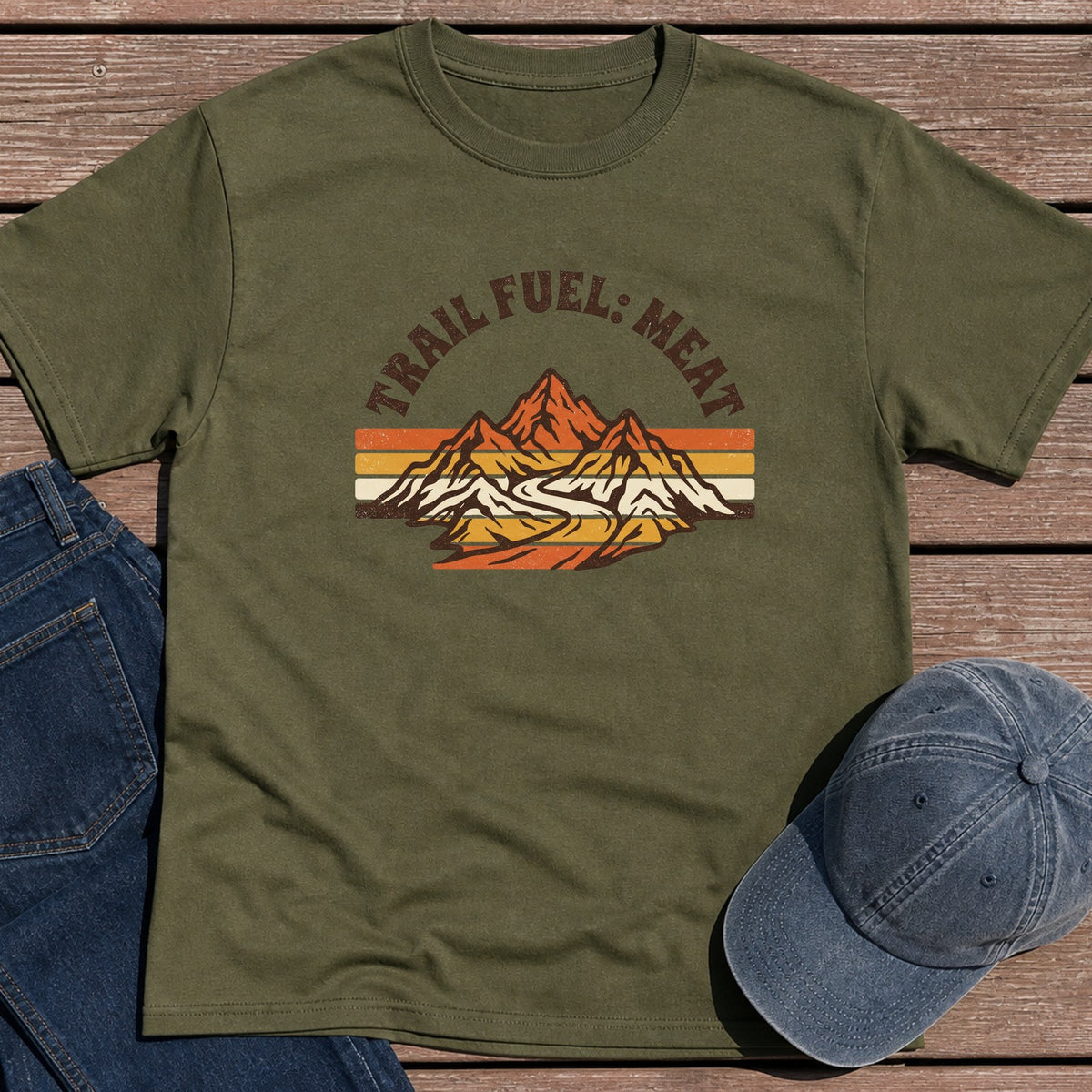 Trail Fuel T-Shirt - Military Green