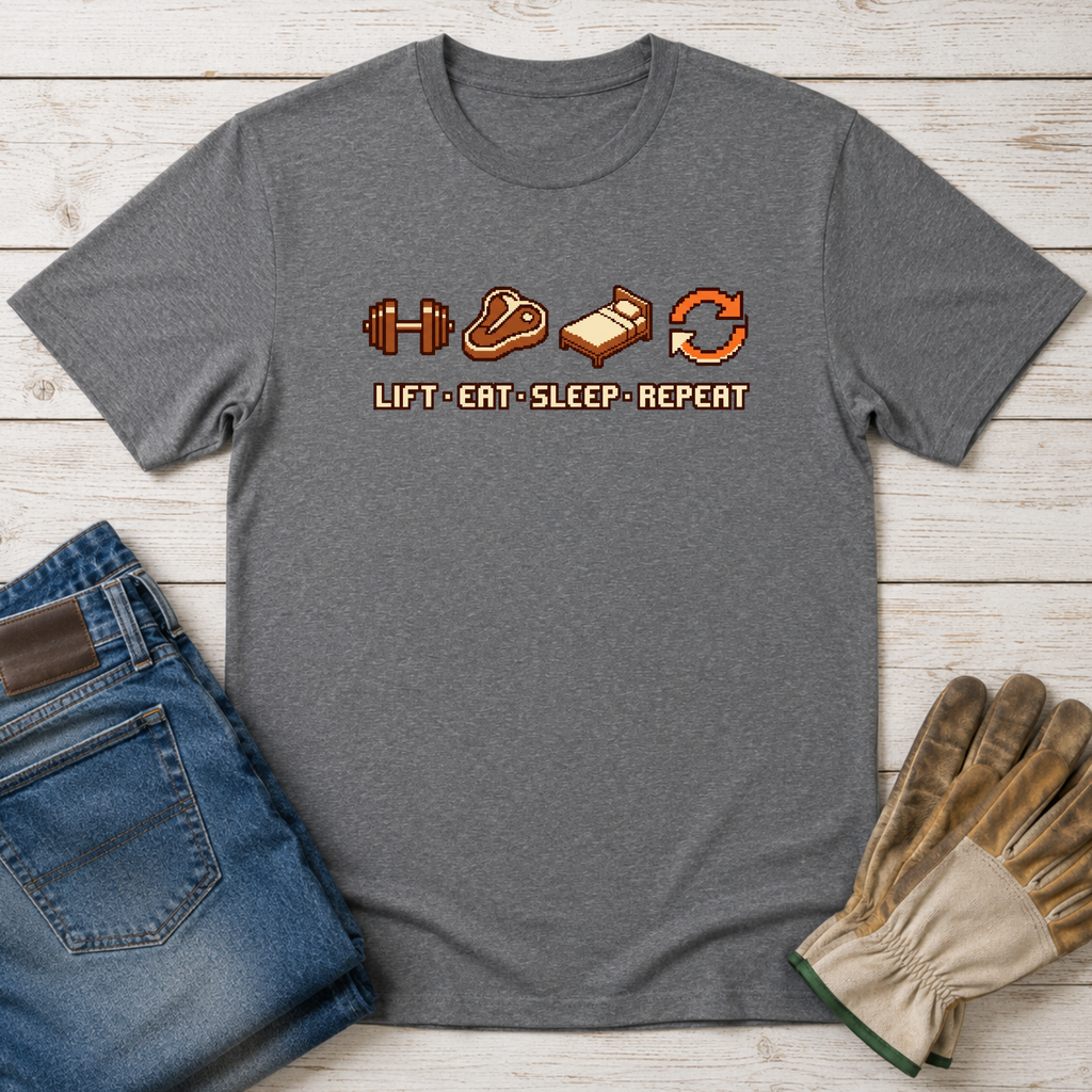 Lift Eat Sleep Repeat T-Shirt