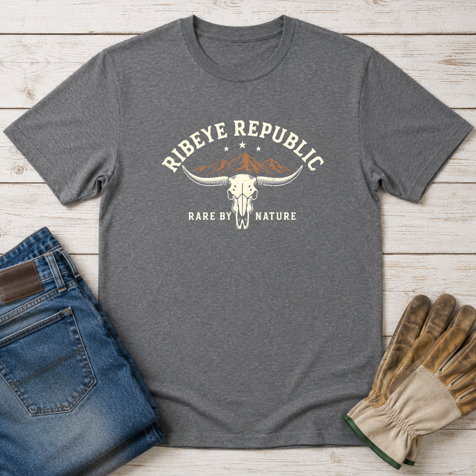 Ribeye Republic Logo T-Shirt