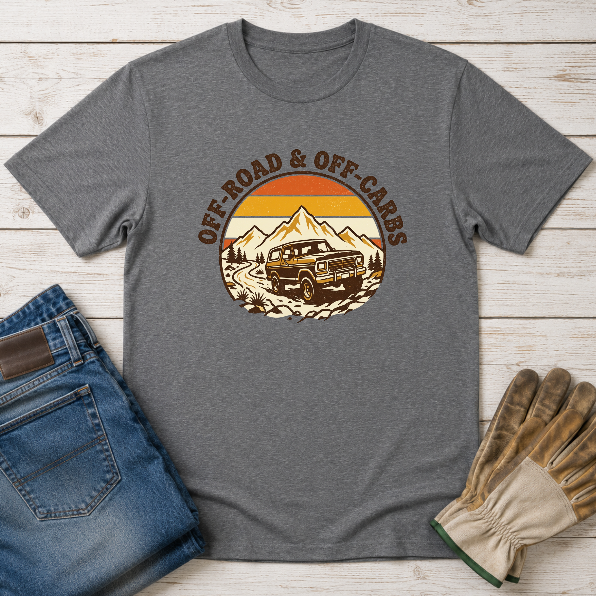 Off Road & Off Carbs T-Shirt