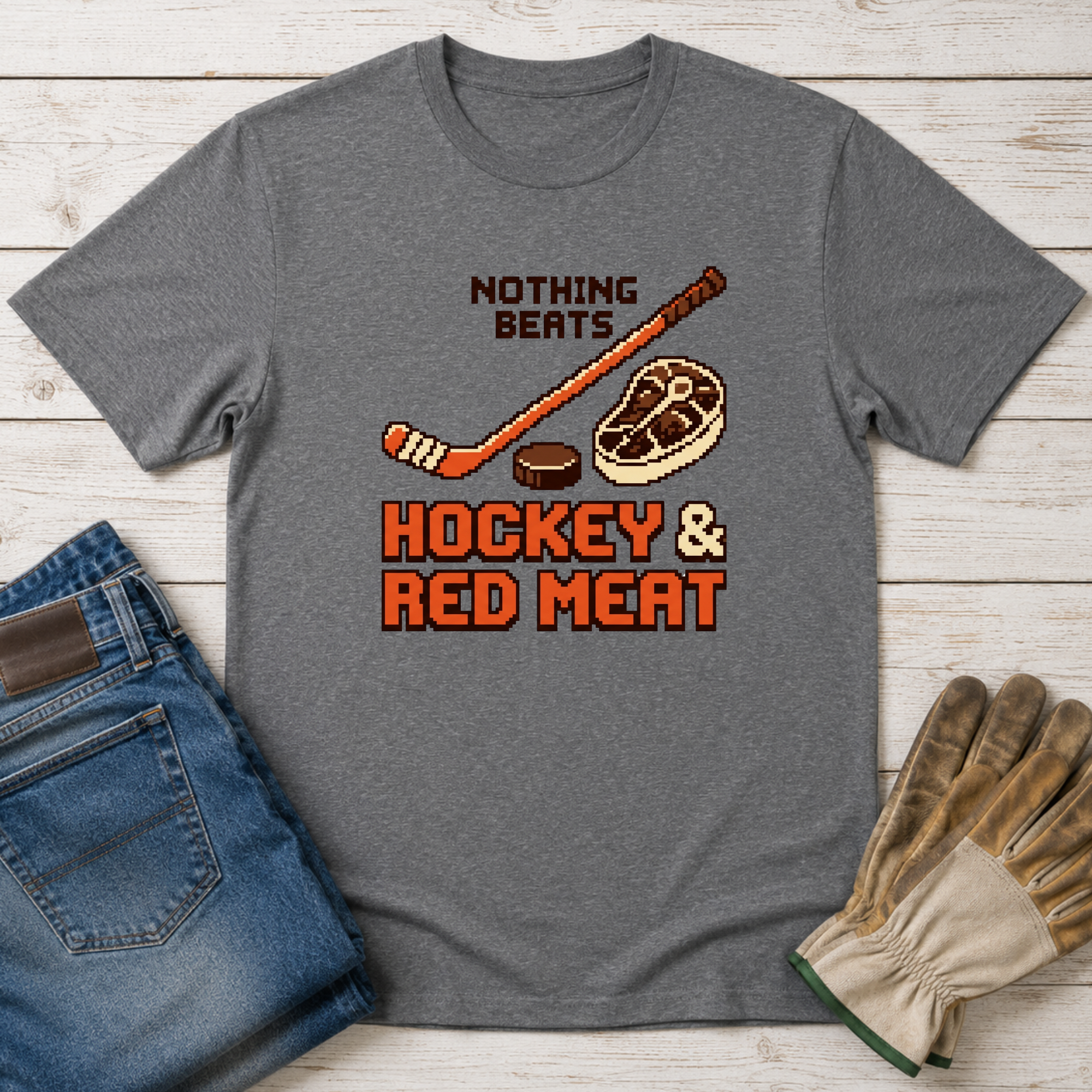 Hockey & Red Meat T-Shirt