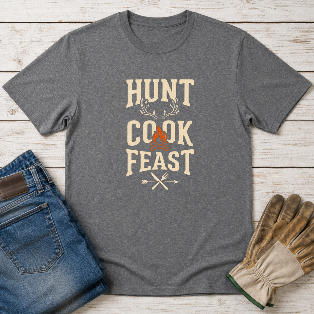 Hunt Cook Feast T-Shirt