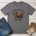 Powered by 80s and Beef T-Shirt