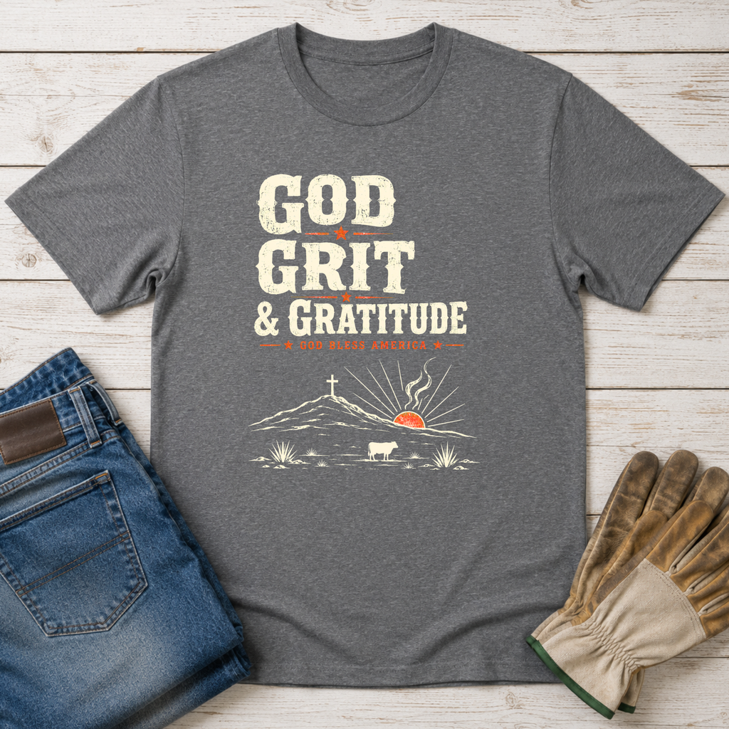 God Grit Gratitude T-Shirt
